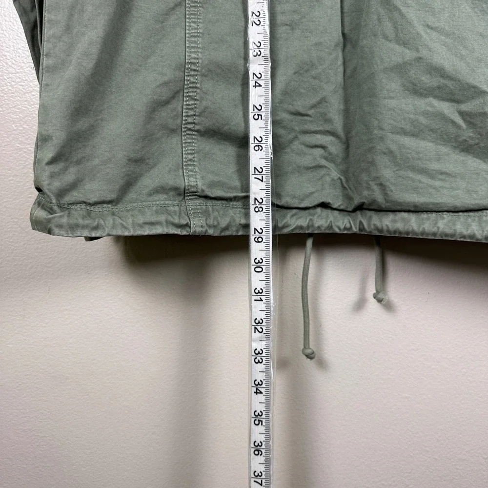American Eagle Men's Medium Field Jacket Olive Green Cotton Utility M65 Style